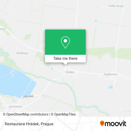 Карта Restaurace Hrádek