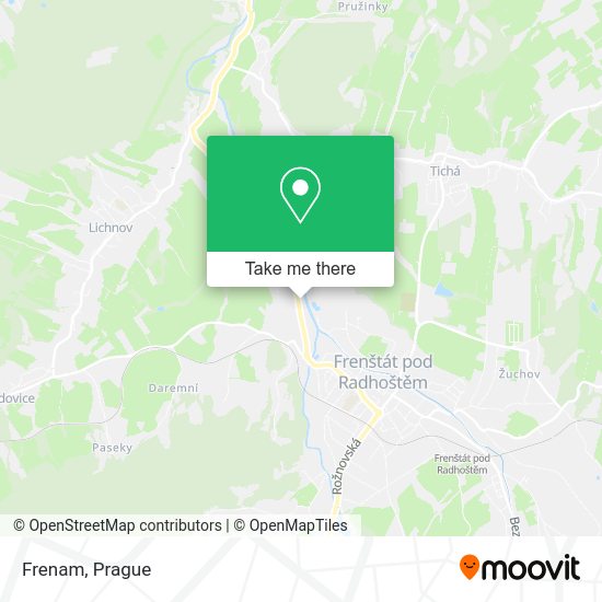 Карта Frenam