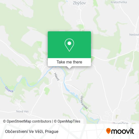 Občerstvení Ve Věži map