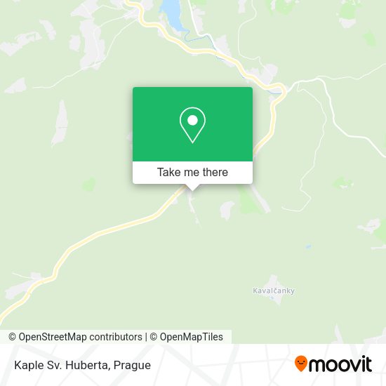 Карта Kaple Sv. Huberta