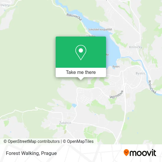 Карта Forest Walking