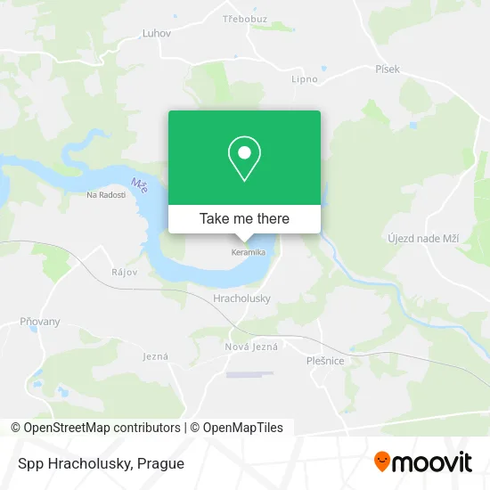 Карта Spp Hracholusky