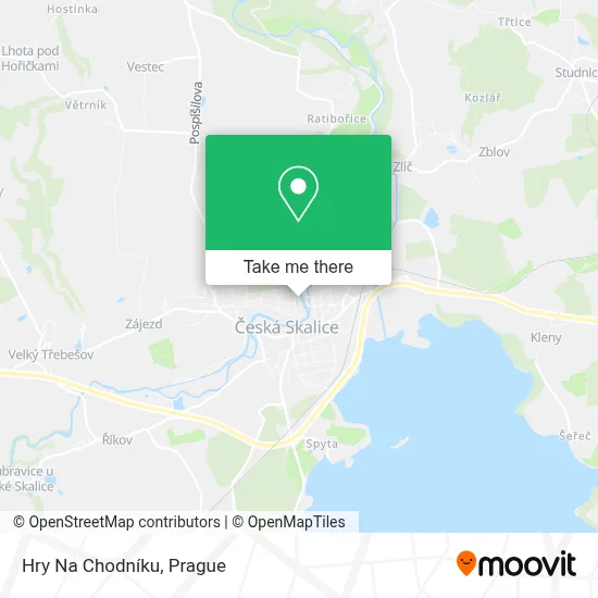 Hry Na Chodníku map