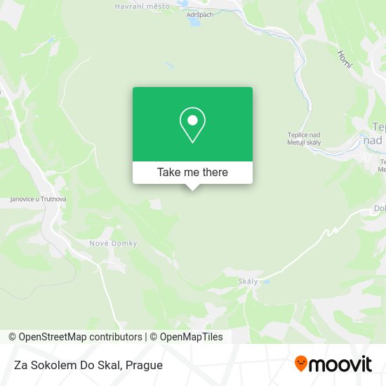 Карта Za Sokolem Do Skal