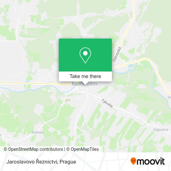 Jaroslavovo Řeznictví map