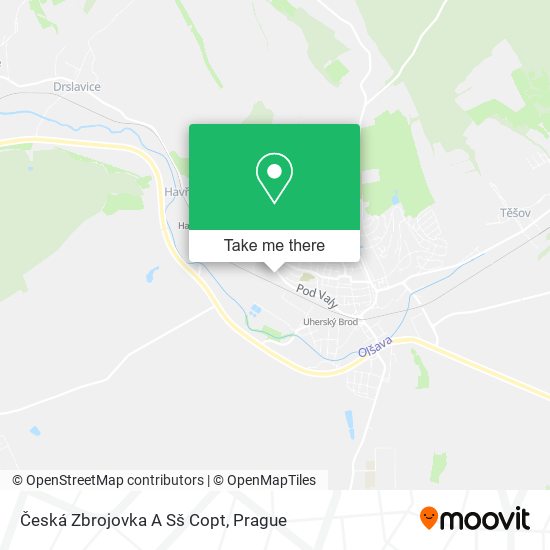 Карта Česká Zbrojovka A Sš Copt