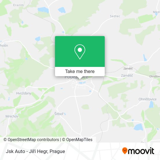 Jsk Auto - Jiří Hegr map