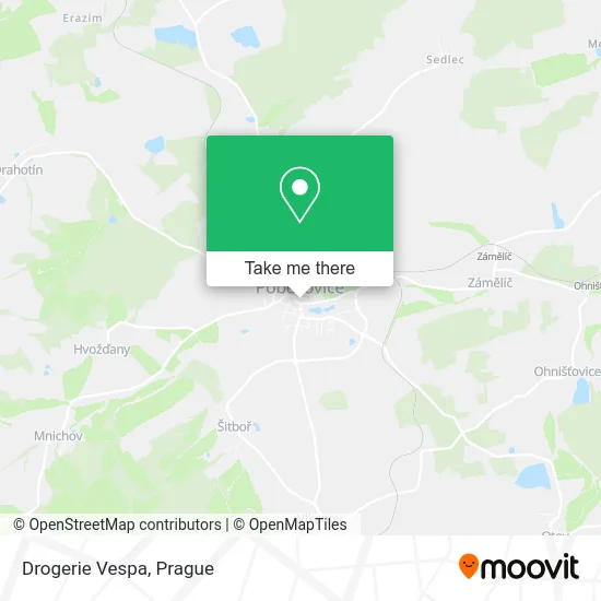Карта Drogerie Vespa