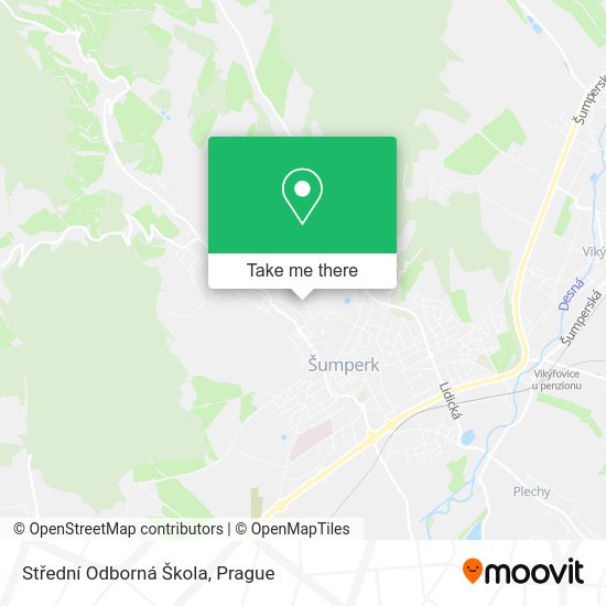 Střední Odborná Škola map