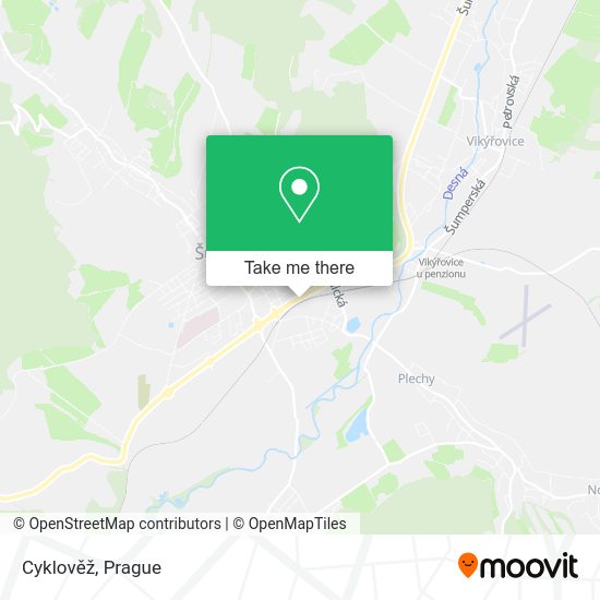 Карта Cyklověž