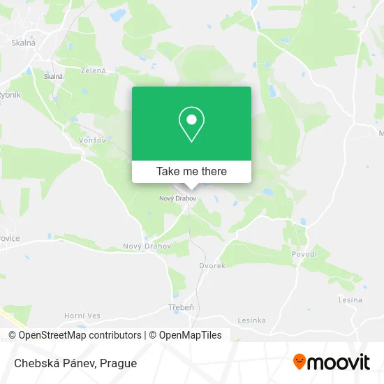 Карта Chebská Pánev