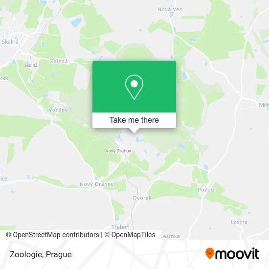 Карта Zoologie