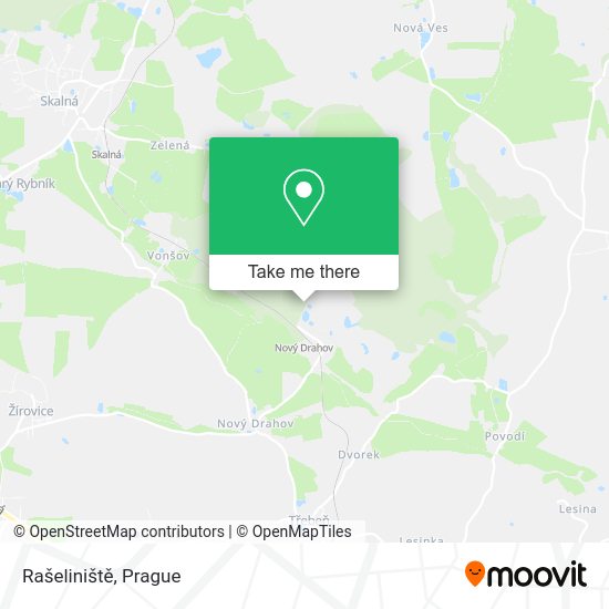 Rašeliniště map