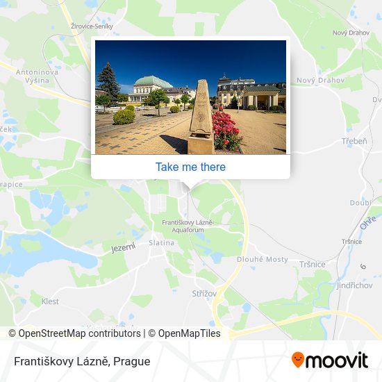 Františkovy Lázně map
