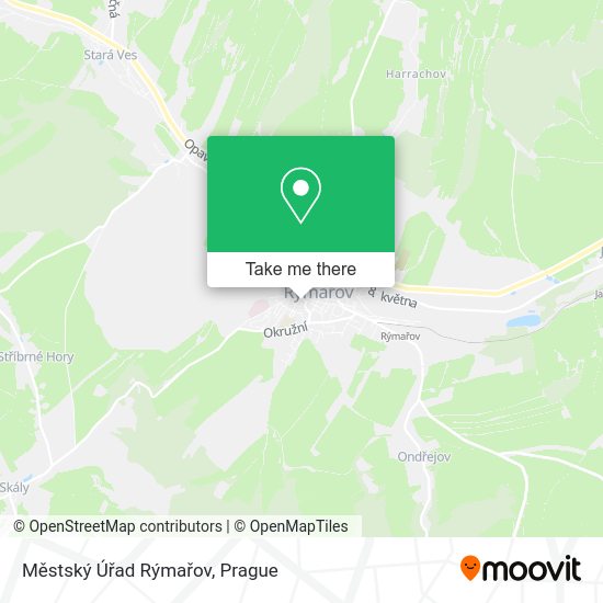 Městský Úřad Rýmařov map