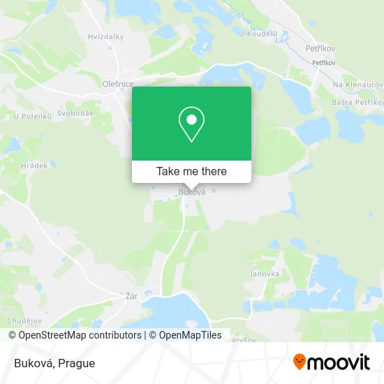 Карта Buková