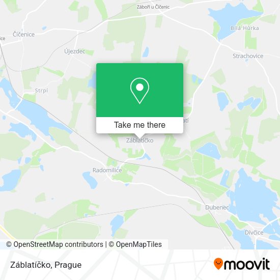 Záblatíčko map