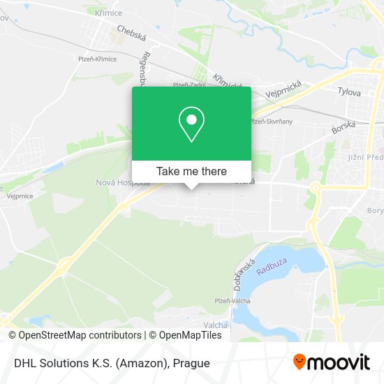 Карта DHL Solutions K.S. (Amazon)