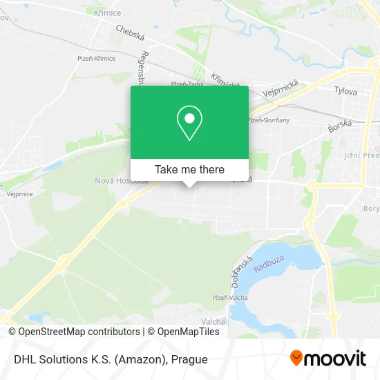 Карта DHL Solutions K.S. (Amazon)