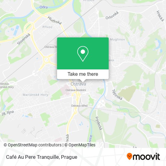 Café Au Pere Tranquille map