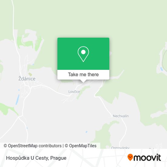 Карта Hospůdka U Cesty