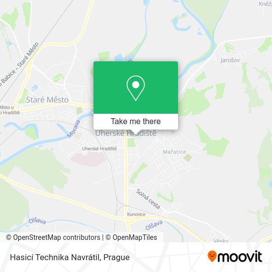 Карта Hasicí Technika Navrátil
