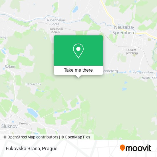 Fukovská Brána map