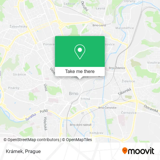 Карта Krámek