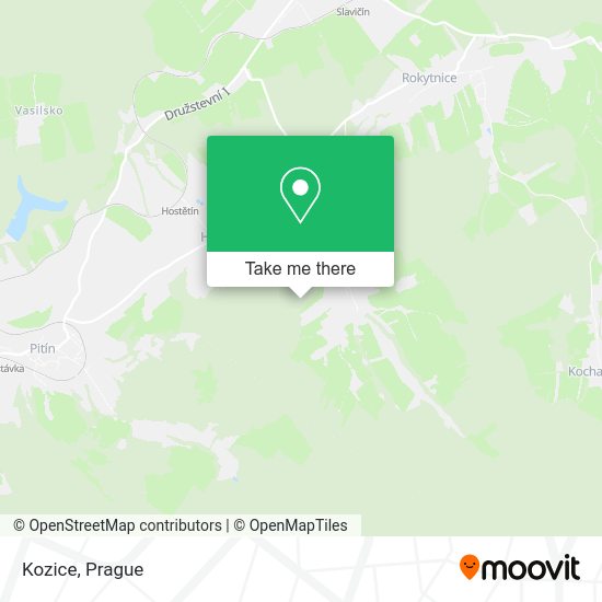 Карта Kozice