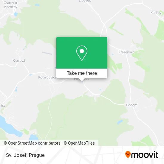 Карта Sv. Josef