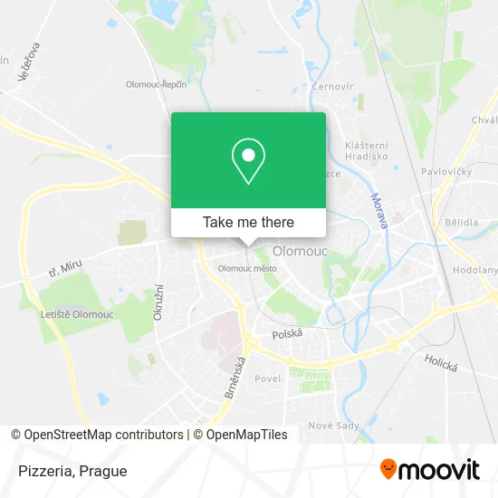 Карта Pizzeria