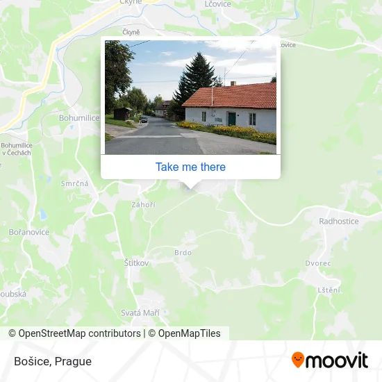 Карта Bošice