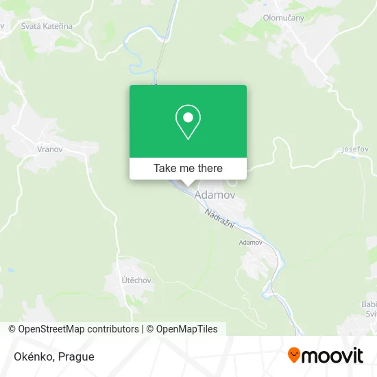 Okénko map