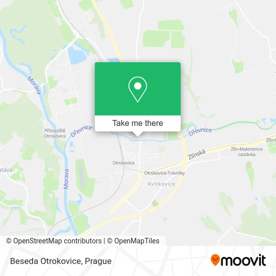 Карта Beseda Otrokovice