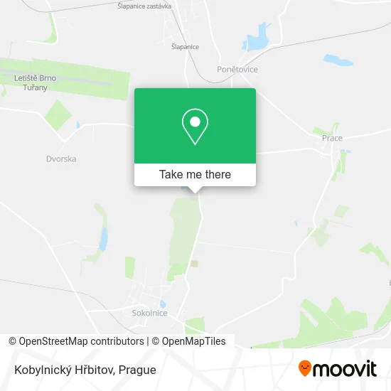 Карта Kobylnický Hřbitov