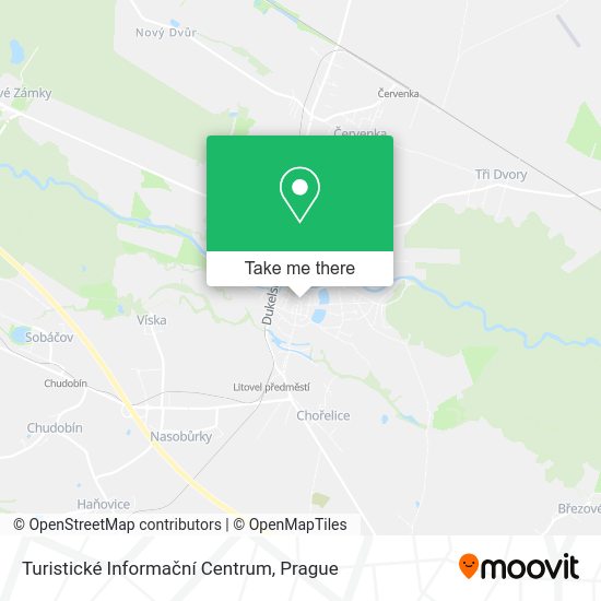 Turistické Informační Centrum map