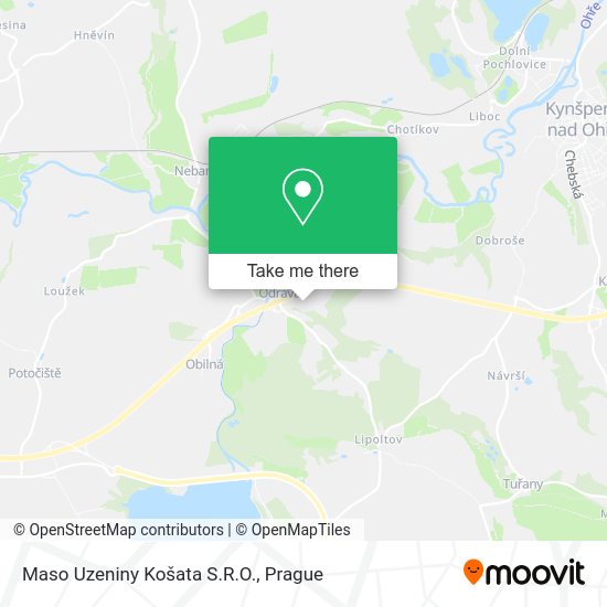 Maso Uzeniny Košata S.R.O. map