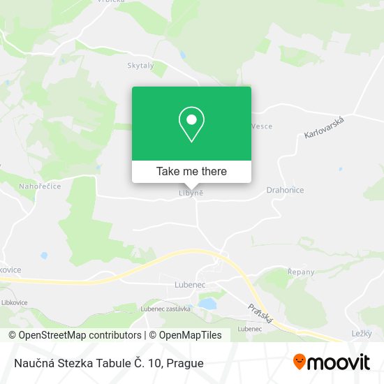 Naučná Stezka Tabule Č. 10 map