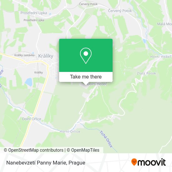 Nanebevzetí Panny Marie map