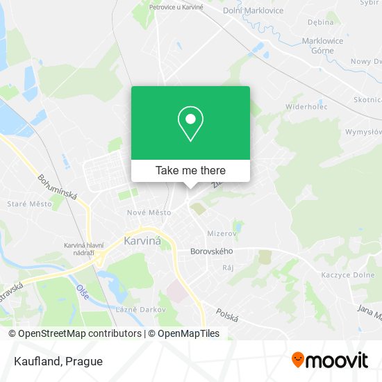 Kaufland map