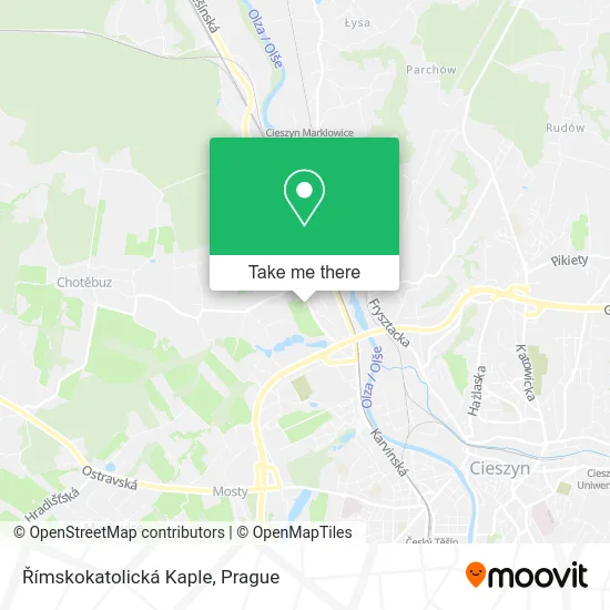 Římskokatolická Kaple map