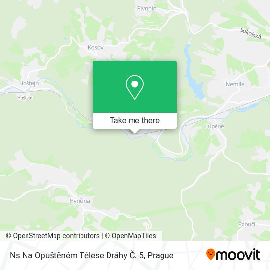 Ns Na Opuštěném Tělese Dráhy Č. 5 map
