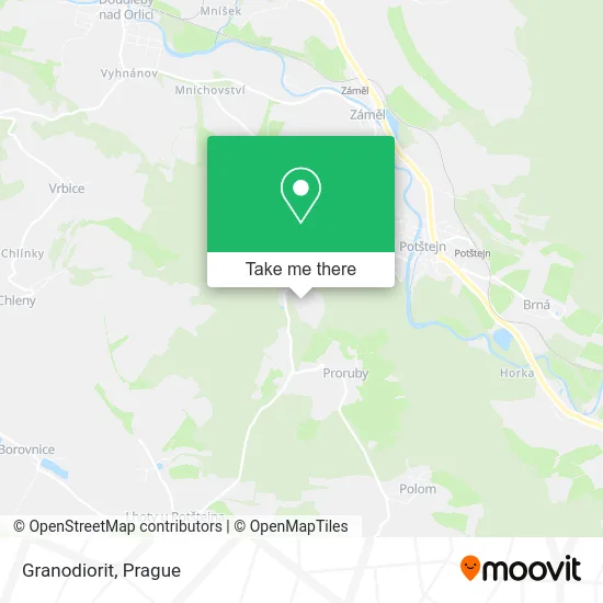 Карта Granodiorit