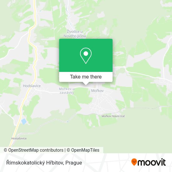 Římskokatolický Hřbitov map
