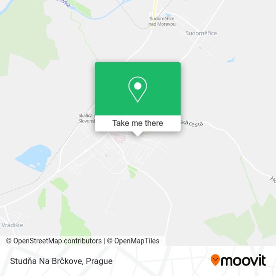 Studňa Na Brčkove map