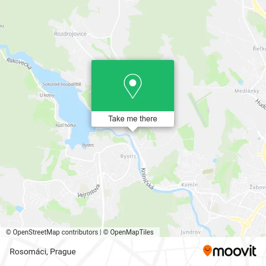 Карта Rosomáci