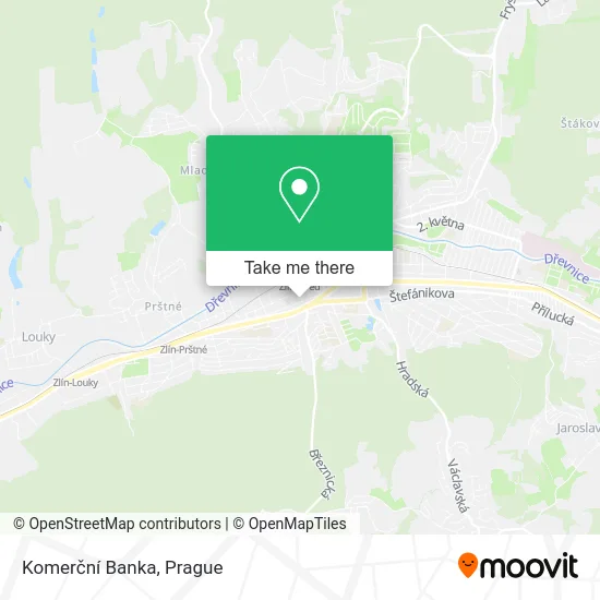 Карта Komerční Banka