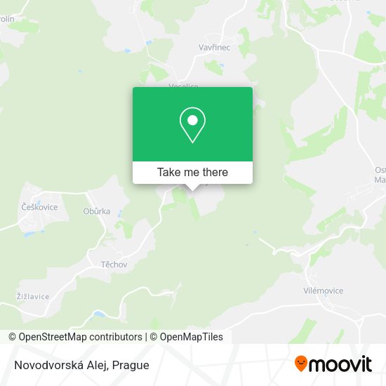 Карта Novodvorská Alej