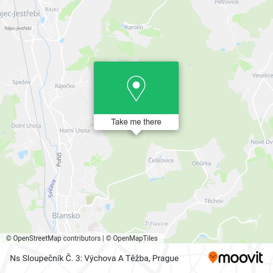 Ns Sloupečník Č. 3: Výchova A Těžba map