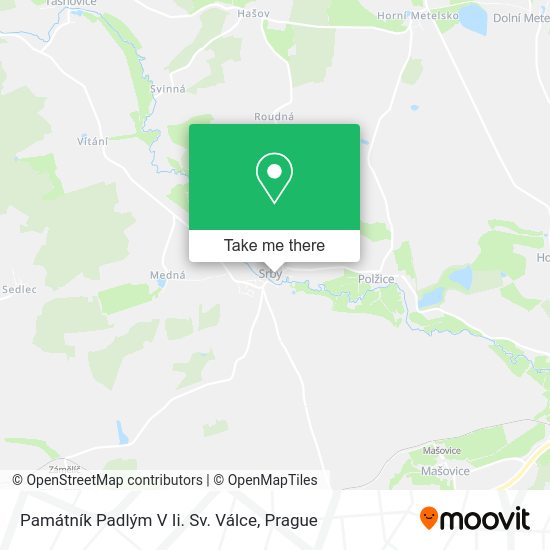 Památník Padlým V Ii. Sv. Válce map